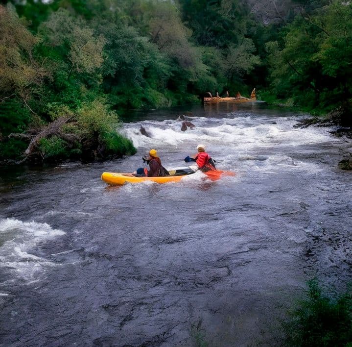Kayak Aguas Rapidas Ponte Gundian A Agronovo